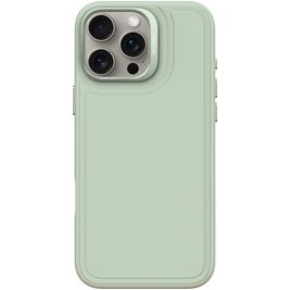 Decoded Stacks iPhone 16 Pro Max Silikon MagSafe Hülle Backcover - Mist Green
