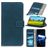 Mobigear Croco Samsung Galaxy M33 Hülle Klapphülle Geldbörse - Grün