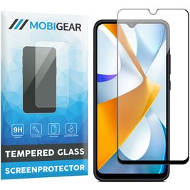 Mobigear Premium POCO C40 Panzerglas Gehärtetes Glas Displayschutz - Hüllenfreundlich