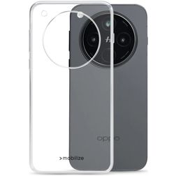 Mobilize Gelly Durchsichtig OPPO Find X8 Hülle Flexibles TPU Backcover - Transparent