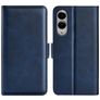 Mobigear Slim Magnet Samsung Galaxy S25 Edge Hülle Klapphülle Geldbörse - Dunkelblau