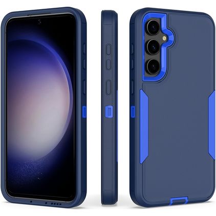 Mobigear Ultra Tough Samsung Galaxy S23 FE Hülle Hardcase Backcover Stoßfest - Dunkelblau