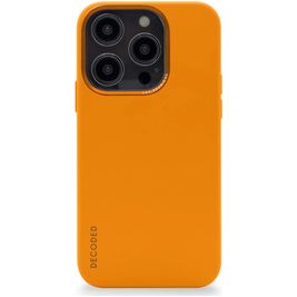 Decoded iPhone 14 Pro Silikon Hülle Backcover - Apricot