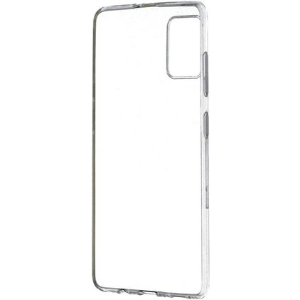 Mobiparts Classic Durchsichtig Samsung Galaxy A41 Hülle Flexibles TPU Backcover - Transparent