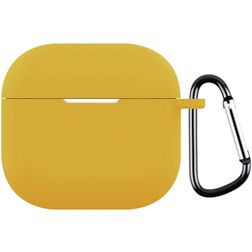 Mobigear Colors Apple AirPods 4 Hülle Flexibles Silikon - Gelb