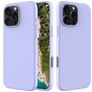 Mobigear Rubber Touch iPhone 16 Pro Silikon Hülle Backcover - Lila