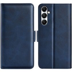 Mobigear Slim Magnet Samsung Galaxy A05 Hülle Klapphülle Geldbörse - Dunkelblau