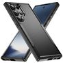 Mobigear Heavy Armor Samsung Galaxy S24 Ultra Hülle Hardcase Backcover Stoßfest - Schwarz