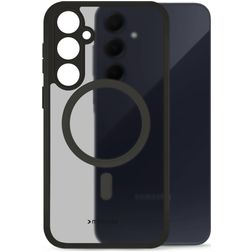 Mobilize Hybrid Samsung Galaxy A55 MagSafe Hülle Hardcase Backcover Stoßfest - Schwarz