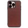 Mobigear Excellent iPhone 14 Pro Hülle Hardcase Backcover - Braun