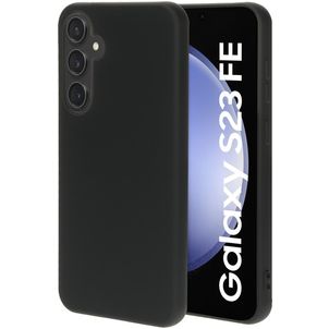 Mobiparts Samsung Galaxy S23 FE Silikon Hülle Backcover - Schwarz