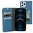Mobiparts Classic Wallet iPhone 12 Pro Max Hülle Klapphülle Geldbörse - Steel Blue