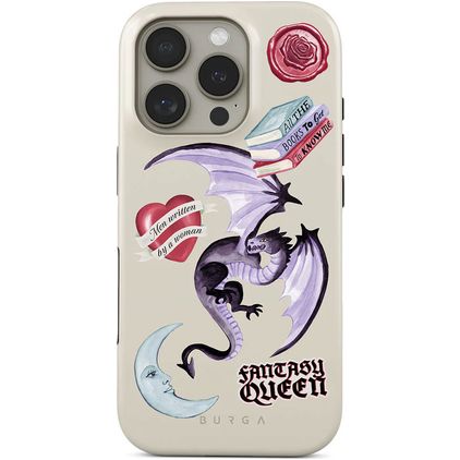 Burga Tough iPhone 16 Pro Hülle Hardcase Backcover Stoßfest - Plot Twister