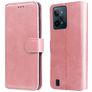 Mobigear Wallet Realme C31 Hülle Klapphülle Geldbörse - Roségold