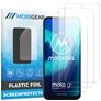 Mobigear Motorola Moto G8 Power Lite Displayschutz Schutzfolie - Hüllenfreundlich (3er Pack)