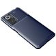 Mobigear Racing Xiaomi Redmi Note 10S Hülle Flexibles TPU Backcover - Blau