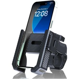 Mobigear Road Mate Fahrradhalterung / Motorradhalterung Lenkerhalterung Klemme Universal - Schwarz