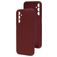 Mobiparts Samsung Galaxy A14 Silikon Hülle Backcover - Plum Red