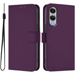 Mobigear Urban Wallet Samsung Galaxy S25 Edge Hülle Klapphülle Geldbörse - Lila