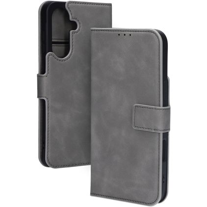 Mobiparts Classic Wallet Samsung Galaxy A56 MagSafe Klapphülle - Granite Grey
