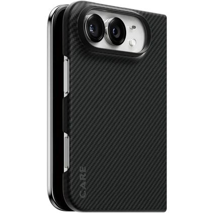 CARE by PanzerGlass Discovery iPhone Duo MagSafe Hardcase Backcover - Schwarz