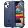 Mobigear Rugged Shield iPhone 15 Hülle Flexibles TPU Backcover Stoßfest - Blau