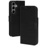 Mobiparts Classic Wallet Samsung Galaxy S24 Hülle Klapphülle Geldbörse - Schwarz
