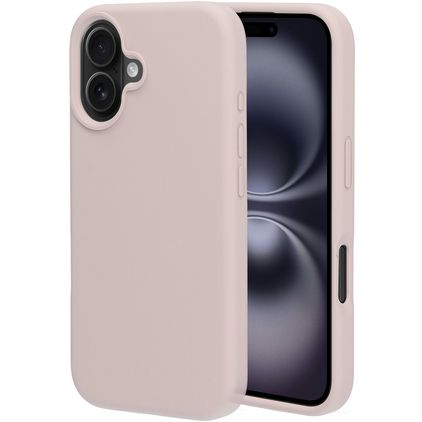 Mobiparts iPhone 16 Silikon Backcover - Soft Salmon