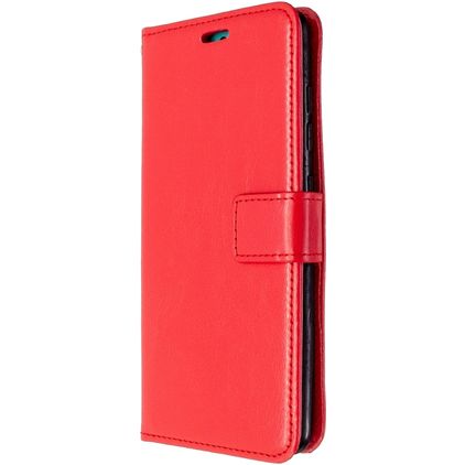 Mobigear Wallet Samsung Galaxy A51 Klapphülle Portemonnaie - Rot