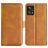 Mobigear Slim Magnet Realme 9 Pro Plus Hülle Klapphülle Geldbörse - Cognac