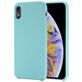 Mobigear Rubber Touch iPhone XR Silikon Hülle Backcover - Türkis
