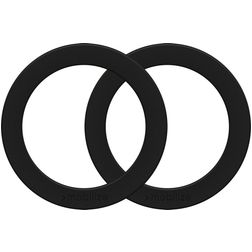 Mobilize Magnet Ring Magsafe Ring für iPhone - Schwarz (2er Pack)