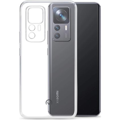 Mobilize Gelly Durchsichtig Xiaomi 12T Hülle Flexibles TPU Backcover - Transparent