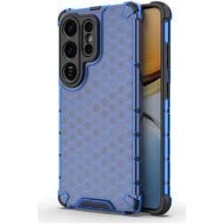 Mobigear Honeycomb Samsung Galaxy S26 Ultra Hardcase Backcover Shockproof - Blau