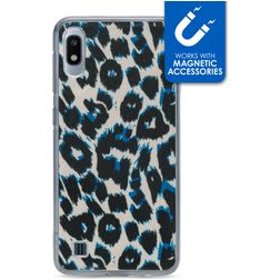 My Style Magneta Samsung Galaxy A10 Hülle Flexibles TPU Backcover - Leopard