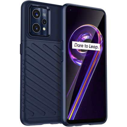 Mobigear Groove Realme 9 Pro Plus TPU (flexibel) Backcover - Blau