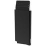 Valenta Cardprotector Aluminium Kartenetui - 5 Karten - MagSafe Kompatibel - Schwarz