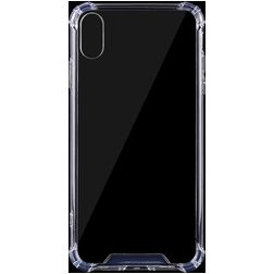 Mobigear Cushion Durchsichtig iPhone XR Hülle Flexibles TPU Backcover Stoßfest - Transparent