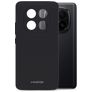 Mobilize Rubber Gelly Xiaomi Redmi Note 14 Pro Plus 5G Hülle Flexibles TPU Backcover - Schwarz
