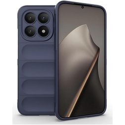 Mobigear Bumpy Xiaomi 15T Hülle Flexibles TPU Backcover - Dunkelblau