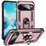 Mobigear Armor Ring Google Pixel 10 Pro XL Hülle Hardcase Backcover Stoßfest mit Ringhalter - Roségold
