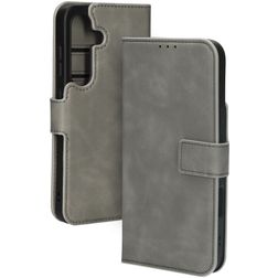 Mobiparts Classic Wallet Samsung Galaxy S25 MagSafe Hülle Klapphülle - Granite Grey