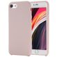 Mobigear Rubber Touch iPhone 8 Silikon Hülle Backcover - Pink