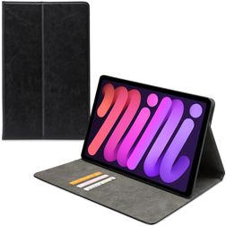 Mobilize Premium Folio iPad Mini 7 (2024) Hülle Klapphülle - Schwarz