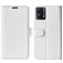 Mobigear Basic Motorola Moto G53 5G Hülle Klapphülle Geldbörse - Weiß