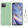 Mobigear Rubber Touch OPPO Reno 4 Z 5G Silikon Hülle Backcover - Grün
