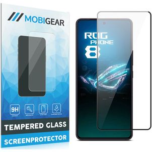 Mobigear Premium ASUS ROG Phone 8 Panzerglas Gehärtetes Glas Displayschutz - Hüllenfreundlich
