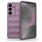 Mobigear Bumpy Samsung Galaxy S25 Plus Hülle Flexibles TPU Backcover - Lila
