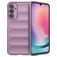 Mobigear Bumpy Samsung Galaxy A24 Hülle Flexibles TPU Backcover - Lila