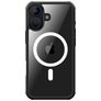 Valenta Full Cover iPhone 16 MagSafe Gehärtetes Glas Backcover Shockproof - Schwarz
